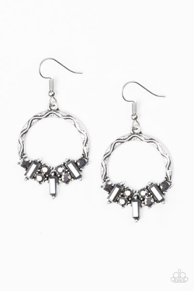 On The Uptrend - Silver earrings
