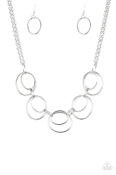 Urban Orbit - Silver NeckLace