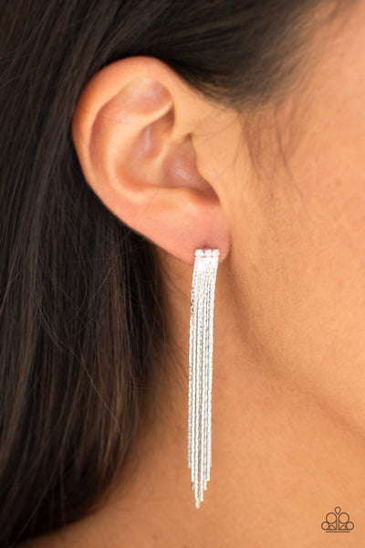Night At The Oscars - Silver earrings