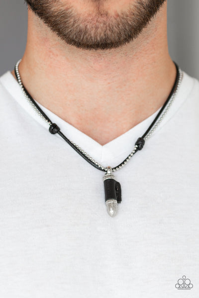 Magic Bullet - Black Urban Necklace