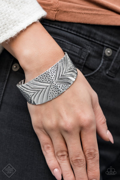 Geo Guru Silver Bracelet Fashion Fix