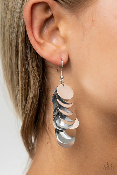 Now You SEQUIN It - Silver earrings LOP