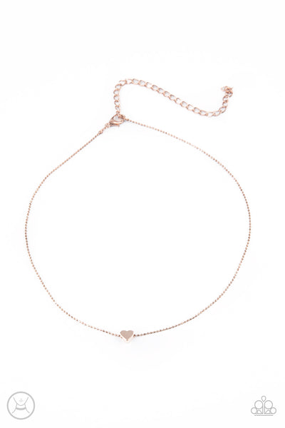 Humble Heart - Rose Gold Necklace Heart