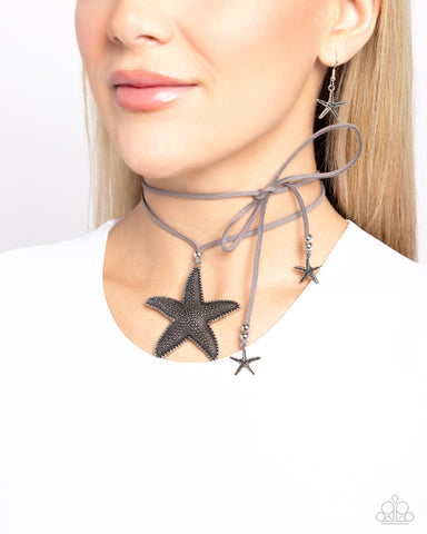 Starfish Sentiment - Silver Necklace Starfish