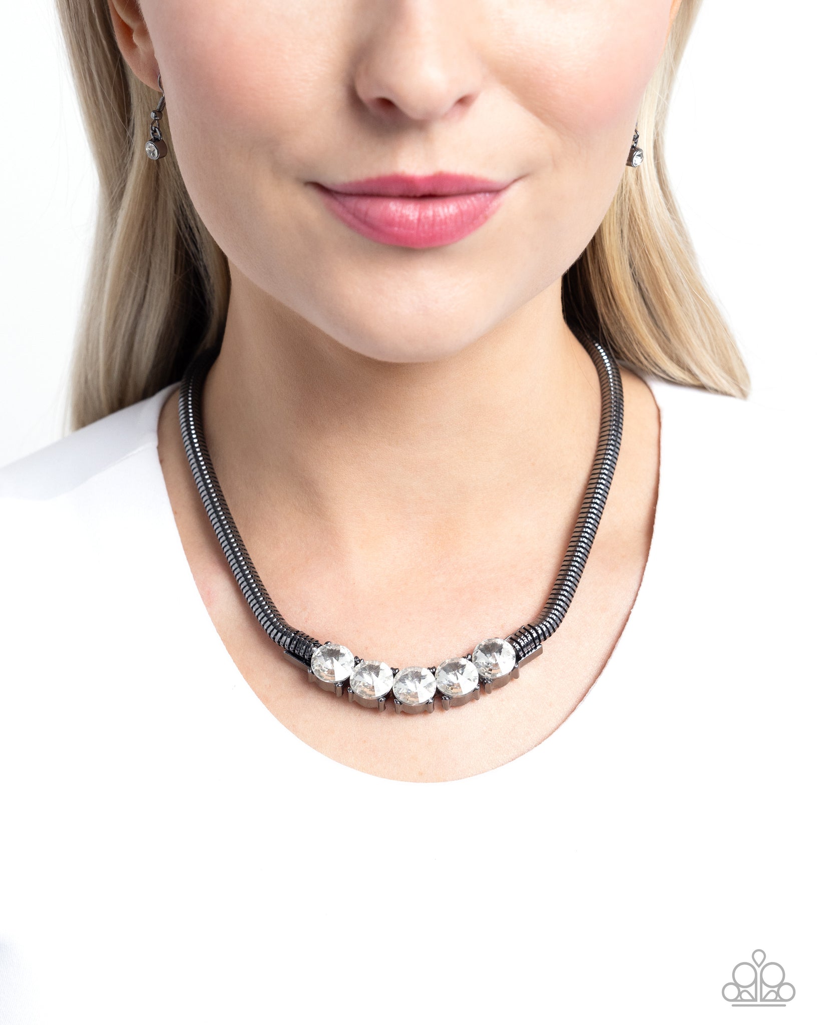 Musings Makeover - Black Gunmetal Necklace