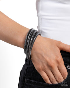 Charismatic Coils - Black Gunmetal Bracelet