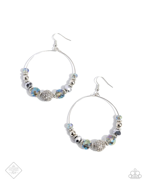 Ignited Intent - Silver Earrings Fashion Fix 07/2024