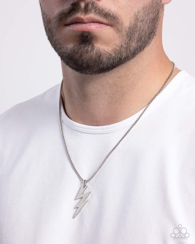 Electric Encore - Silver Men/Urban Necklace