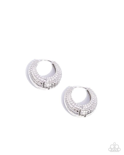 Pattern Permanence - Silver Earrings