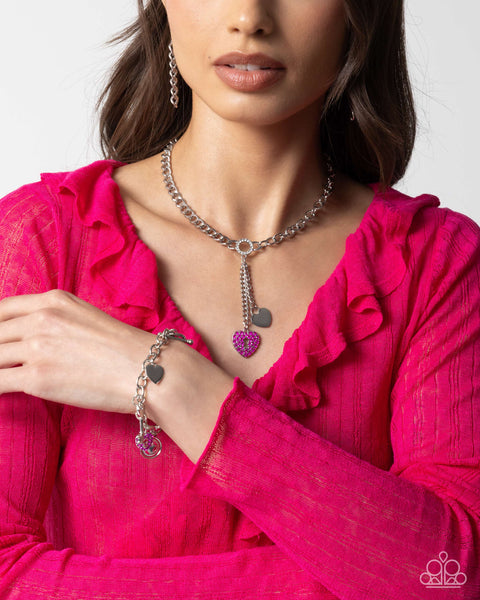 Complete Look Pink Necklace/Bracelet