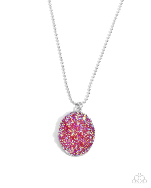 Complete Look Pink Necklace/Earrings