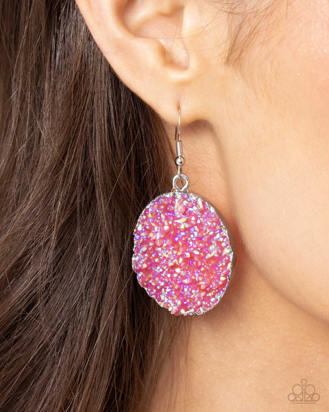 Complete Look Pink Necklace/Earrings