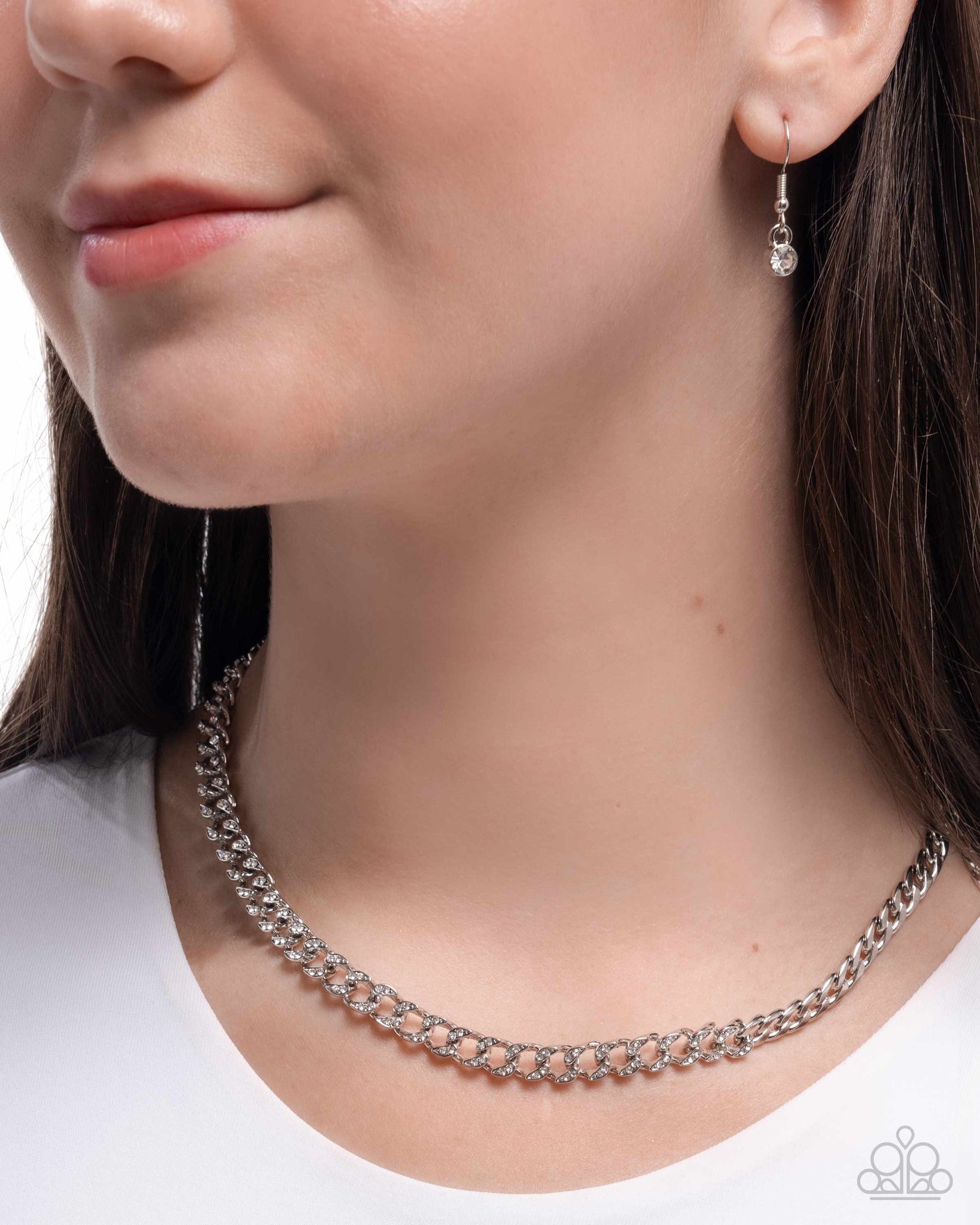 Modular Maven - White Necklace