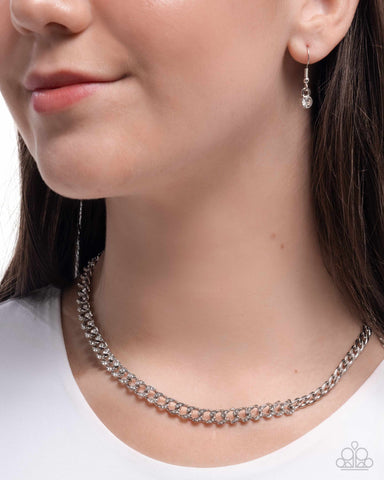 Modular Maven - White Necklace