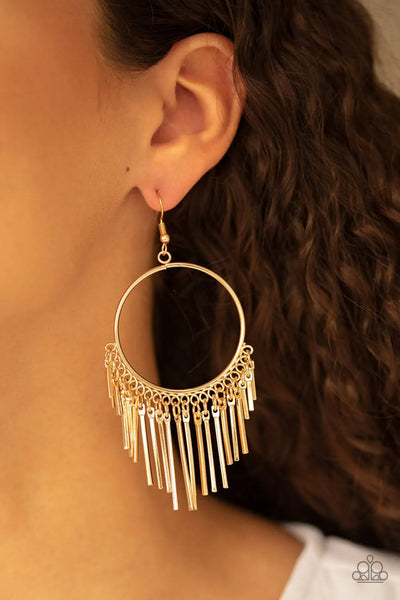 SOL Food- Gold Earrings