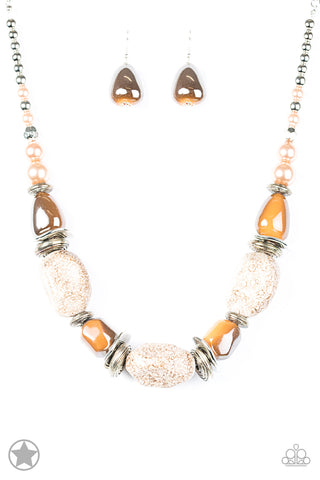 In Good Glazes - Peach Necklace Blockbuster