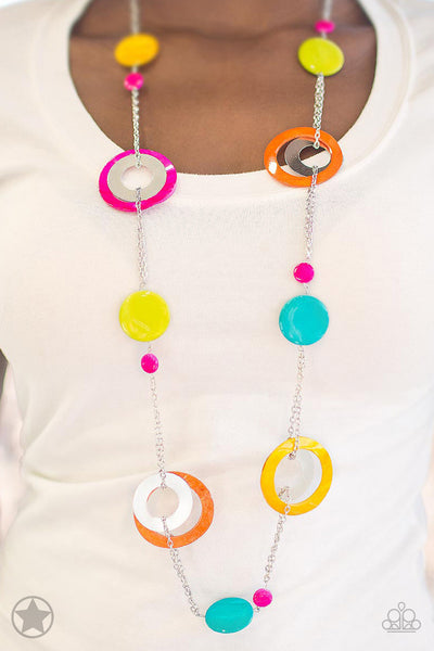 Kaleidoscopically Captivating Blockbuster Necklace