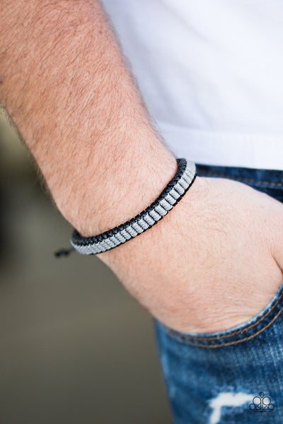 Trail Tracker - Silver urban bracelet