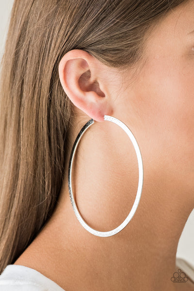 Size Them Up - Silver earrings