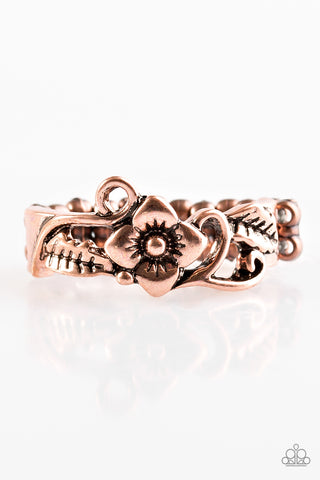 Island Haven - Copper ring