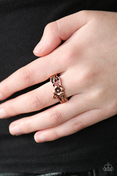 Island Haven - Copper ring