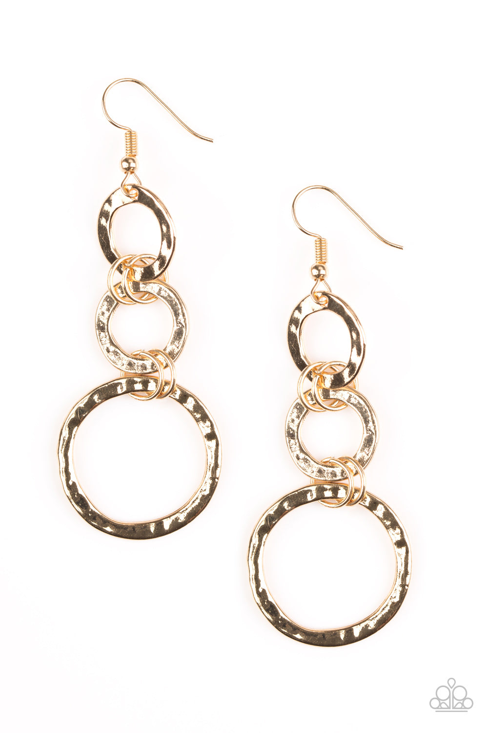 Radical Revolution - Gold earrings