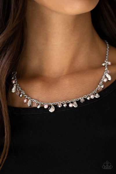 Spring Sophistication - Pink necklace