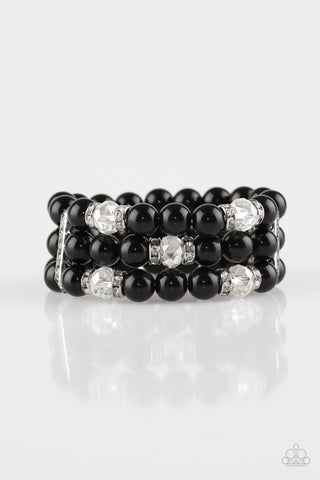 Undeniably Dapper - Black bracelet