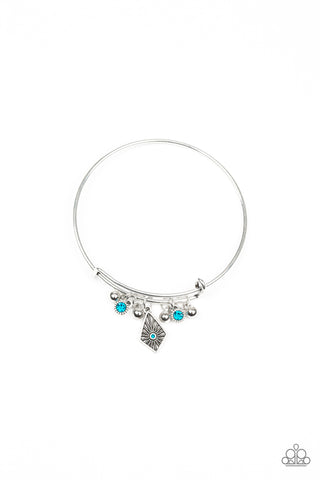 Treasure Charms - Blue bracelet