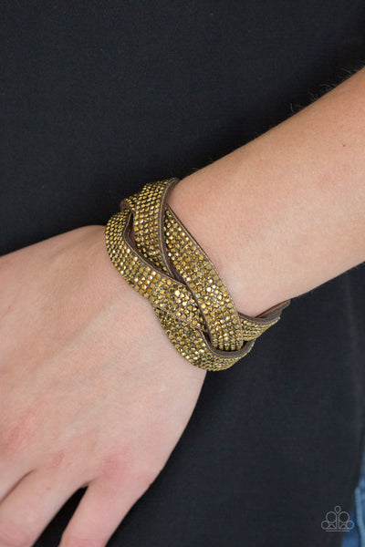 Nice Girls Finish Last - Brass Urban Bracelet