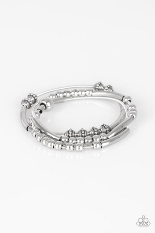 Industrial Instincts - Silver bracelet