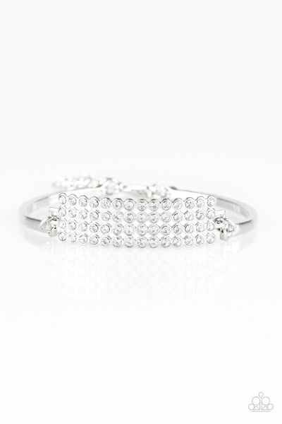 Top-Class Class - White bracelet