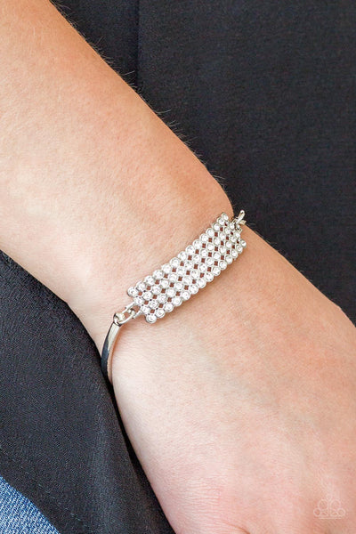 Top-Class Class - White bracelet