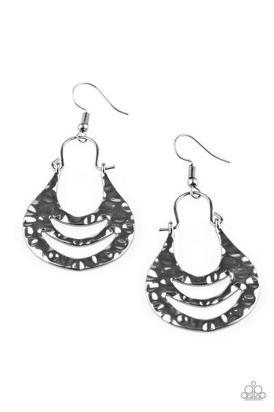 Hang ZEN! - Black gunmetal earrings