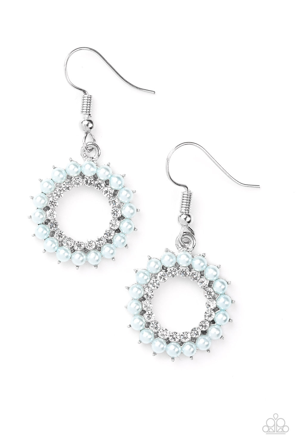 A Proper Lady - Blue Earrings