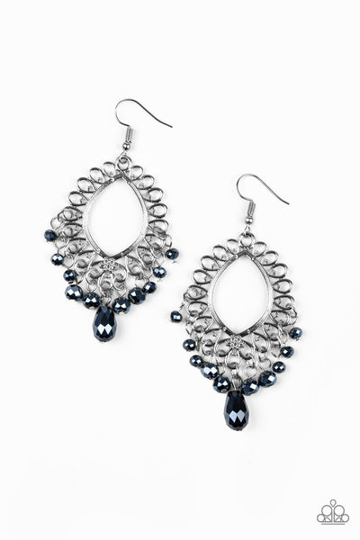 Just Say NOIR - Blue earrings