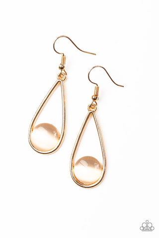 Over The Moon - Gold Earring