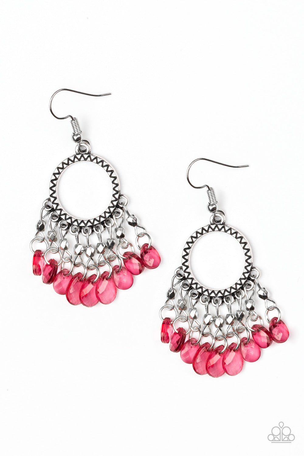 Paradise Palace Red Earrings