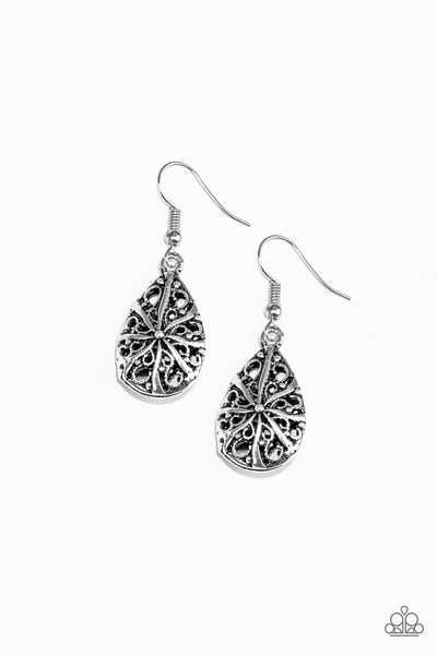 Western Wisteria - Silver earrings