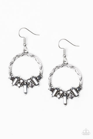 On The Uptrend - Silver earrings