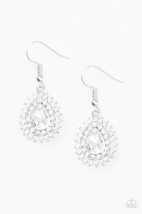 Star-Crossed Starlet - White earrings