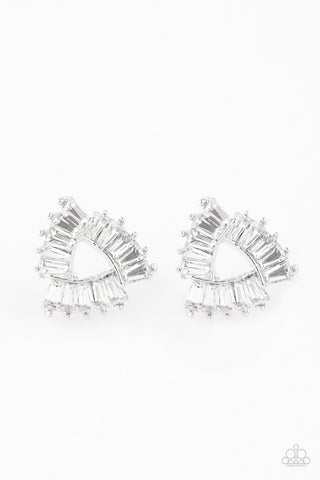 Renegade Shimmer - White earrings