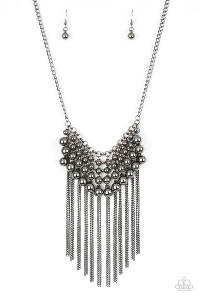 DIVA-de and Rule - Black Gunmetal Necklace