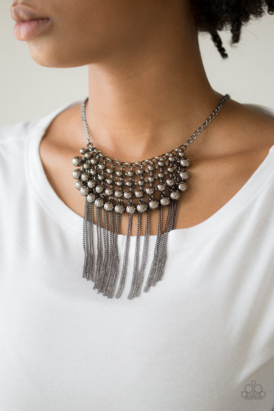 DIVA-de and Rule - Black Gunmetal Necklace