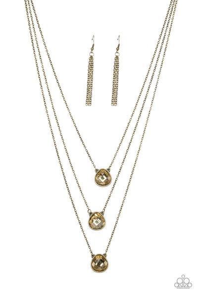 Once In A MILLIONAIRE - Brass Necklace