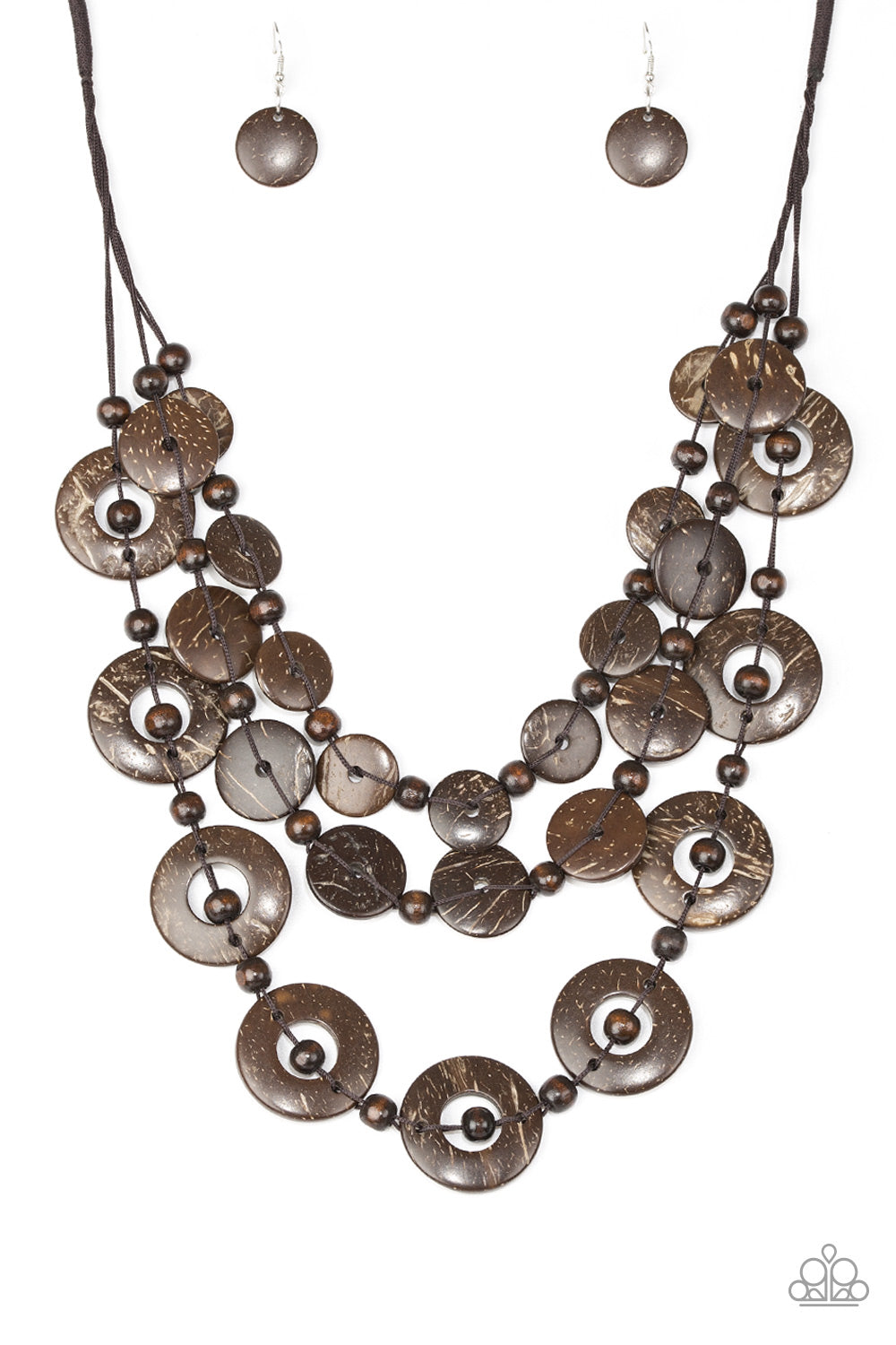 Catalina Coastin - Brown necklace