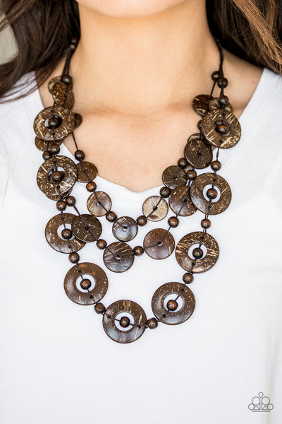 Catalina Coastin - Brown necklace