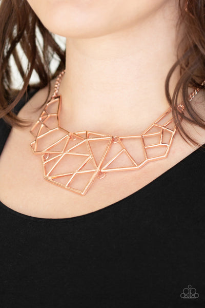 World Shattering - Copper necklace