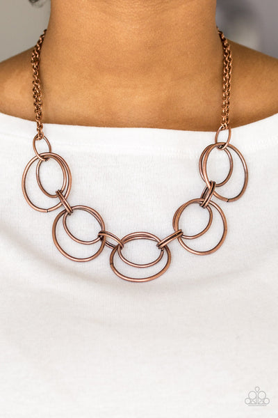 Urban Orbit - Copper Necklace