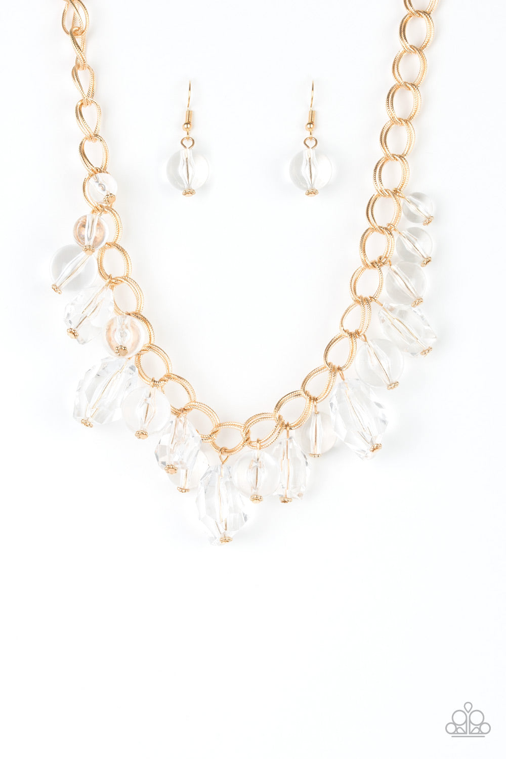 Gorgeously Globetrotter - Gold necklace